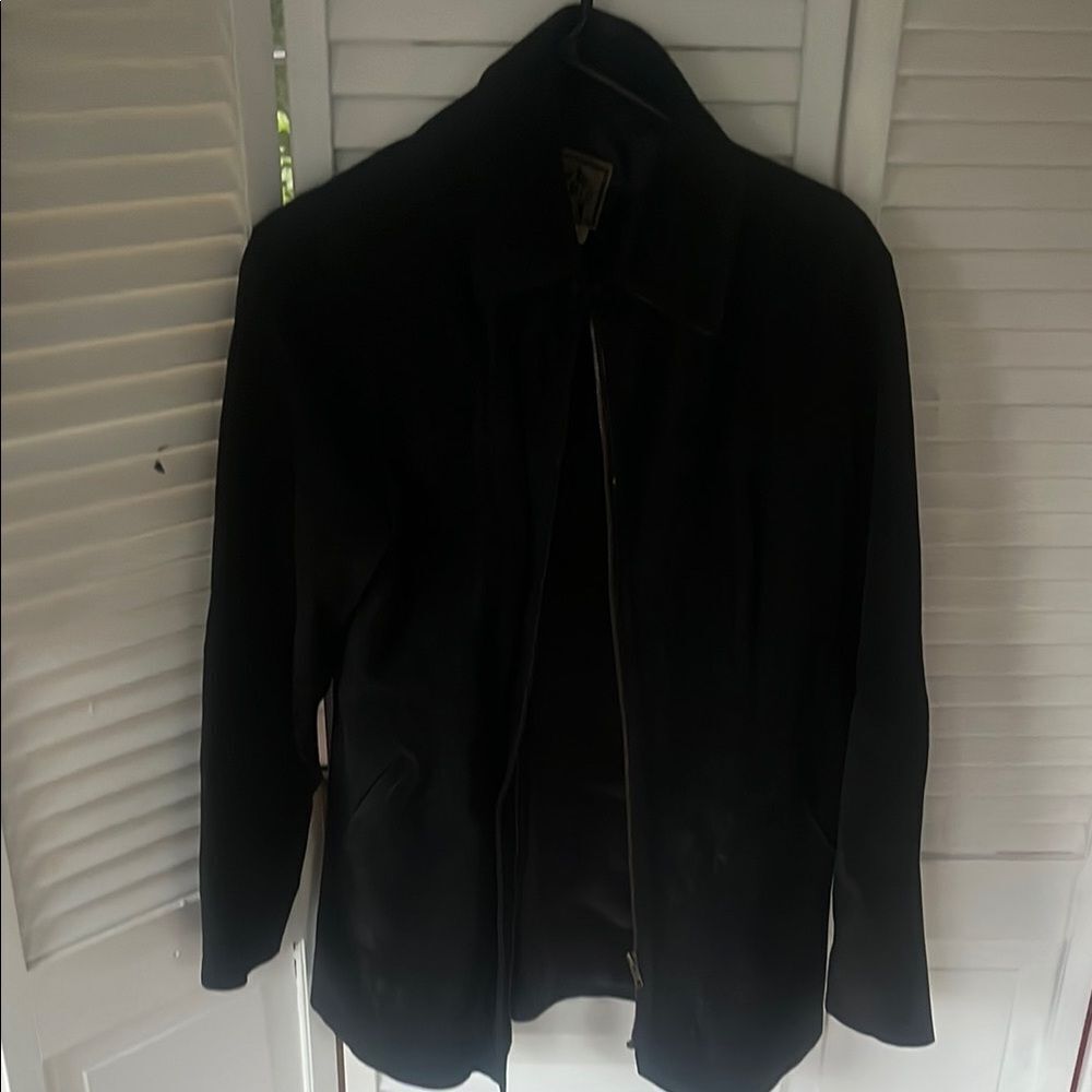 100% Leather Black Jacket